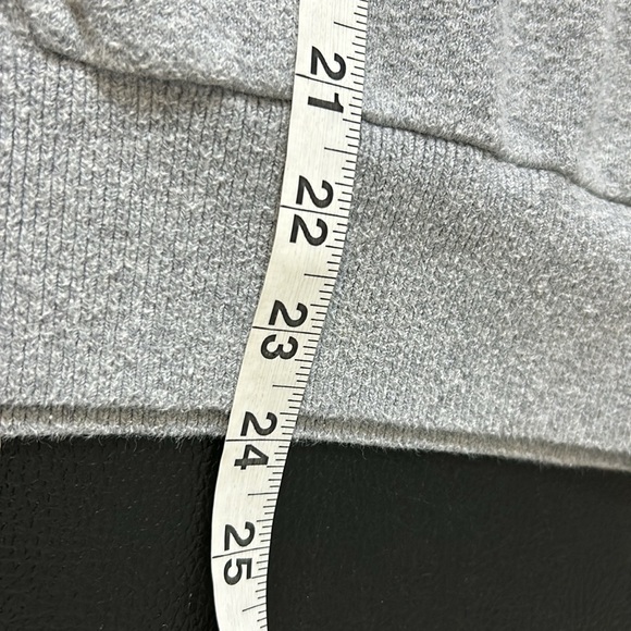 Faherty Jackson Sweater Hoodie Mens Grey Cliff Heather Sporty Relaxed Fit Sz M - Picture 9 of 9